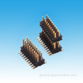 Dual Row SMT Pin Header Connector 0.8mm Dual Row SMT Single/Dual Base Pin Header Manufactory